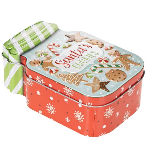 Metallkakform med julmotiv i