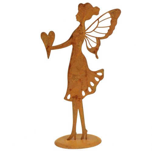 Dekorativ figur alf rost H24cm