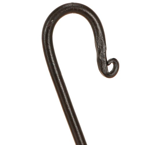 Artikel Metallkrok S krok för dekoration i svart 8cmx15cm 2st