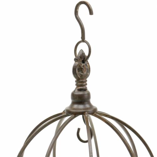 Artikel Kökshängare metallkrona antik Ø22cm H28cm
