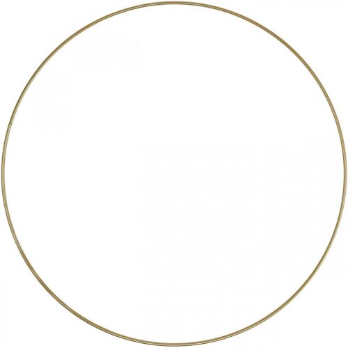 Metallring dekorring Scandi ring deco loop guld Ø30,5cm 6st