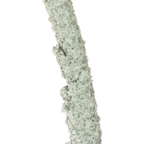 Dekorativ rund ring på träbas, metall, för torkade blommor, 52 cm | Floristik24.se