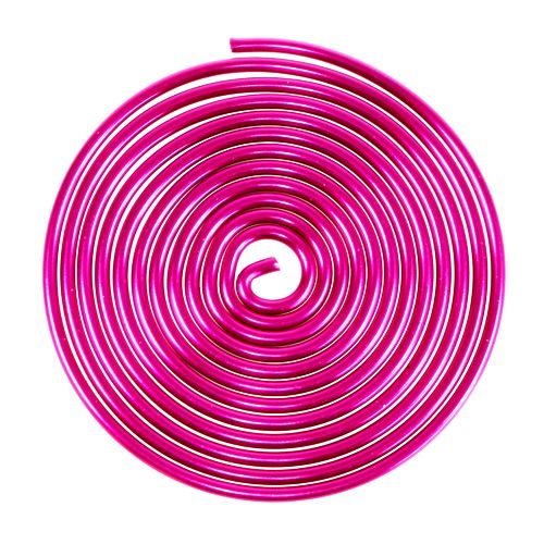 Metallsnigeltråd snigelrosa 2mm 120cm 2st