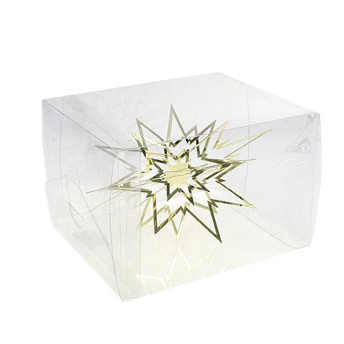 Floristik24 Metallstjärna stor att hänga guld 24cm