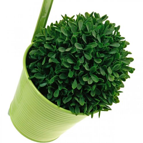 Floristik24 Växtkruka att hänga, balkongdekoration, blomkruka grön Ø13,5cm
