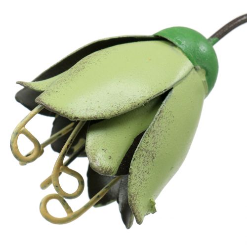 Floristik24 Flower plug metall tulpan 34cm 3st