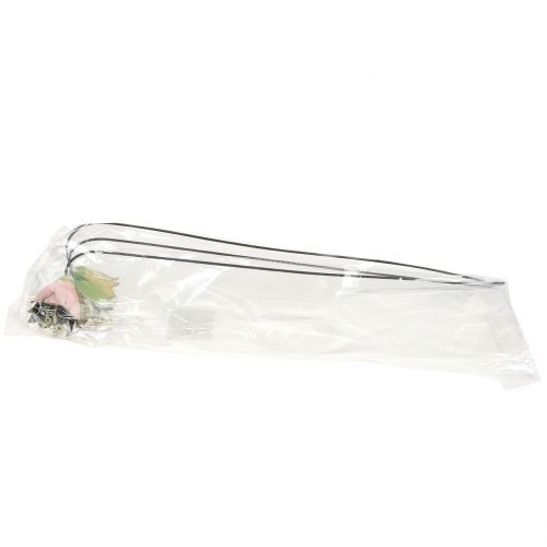 Floristik24 Flower plug metall tulpan 34cm 3st