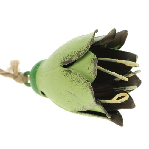 Floristik24 Deco hängare metall blommor tulpan 6cm 3st