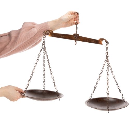 Artikel Skaldekoration i nostalgisk design för kök och vardagsrum, vintagestil, 58 cm