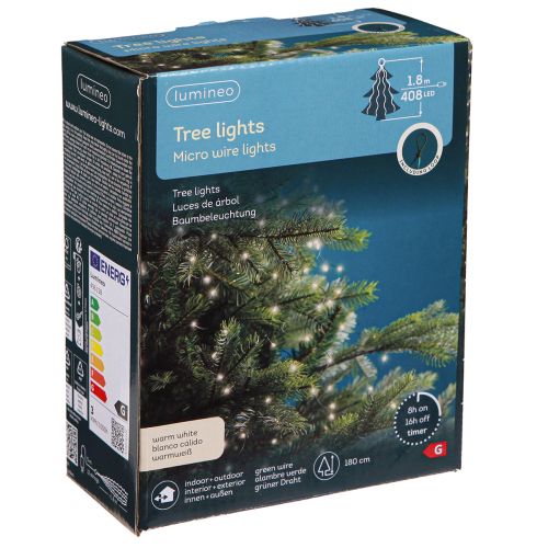 Artikel Micro LED fairy lights Julbelysning timer 180cm