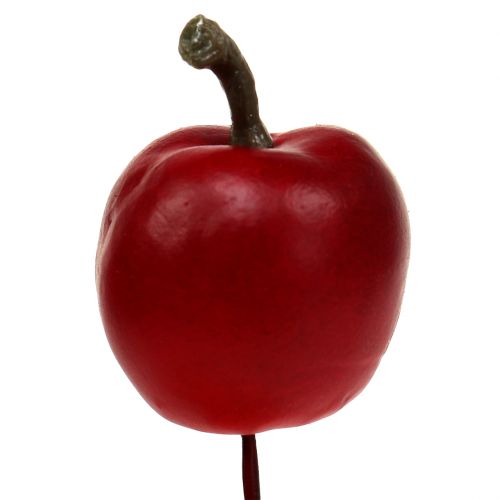 Artikel Mini äpple på tråd Ø2,5cm 48p