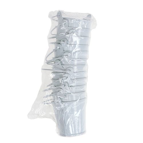 Floristik24 Minihink vit Ø6cm H6cm 12p