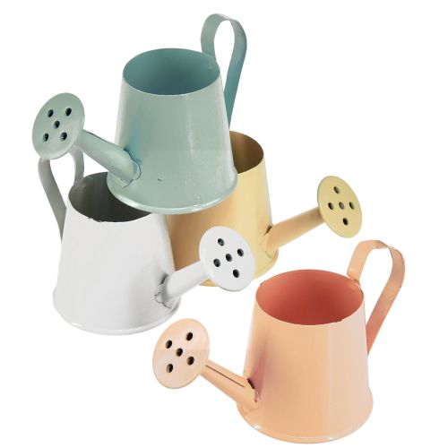 Artikel Mini Vattenkanna Metalldekoration Fjäder 4 Färger 5cm 8 St