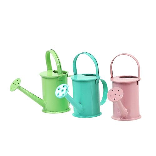 Floristik24 Mini vattning burkar pastell sortiment. Ø4cm 12p