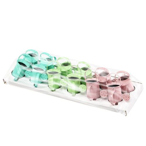 Floristik24 Mini vattning burkar pastell sortiment. Ø4cm 12p