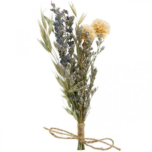 Floristik24 Mini bukett torkade blommor boho, torkade blommor blommor L22cm
