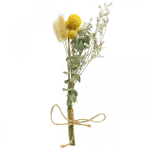 Mini bukett torkade blommor boho, torkade blommor blommor L22cm