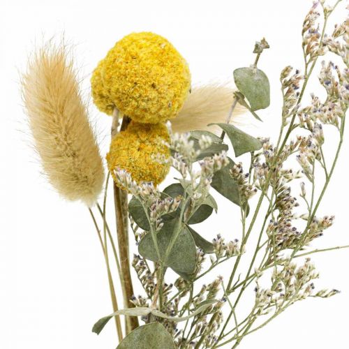 Floristik24 Mini bukett torkade blommor boho, torkade blommor blommor L22cm