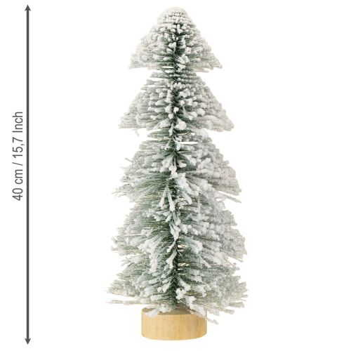 Artikel Mini julgran LED julgran snötäckt 40cm