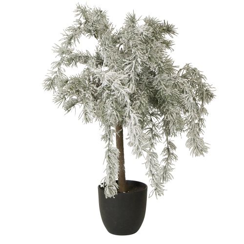 Mini julgran i krukväxt Cedar Snow Artificiell H60cm
