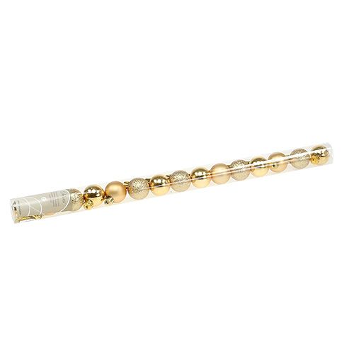 Artikel Mini julkula guld Ø3cm 14 st