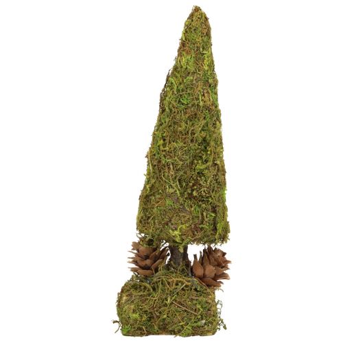 Floristik24 Mini julgran konstgjord bordsdekoration mossgran H18cm