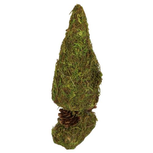 Floristik24 Mini julgran konstgjord bordsdekoration mossgran H18cm