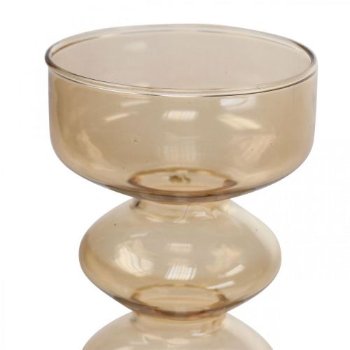 Floristik24 Minivaser Glas Dekorativa glasvaser Färgade H15,5-17cm Set om 3