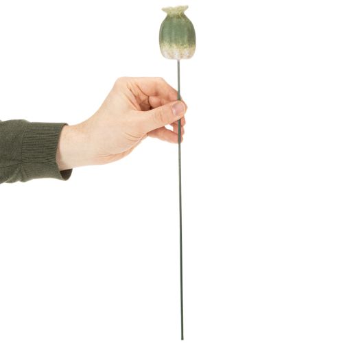 Artikel Dekorativ vallmofrökapsel för säsongsbetonad trädgårdselegans eller balkongdekorationer, 41 cm, 4 stycken