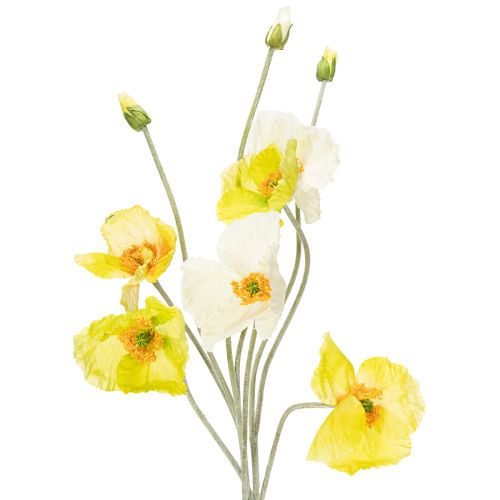 Konstgjord vallmodekoration för vardagsrum och kontor, 95 cm