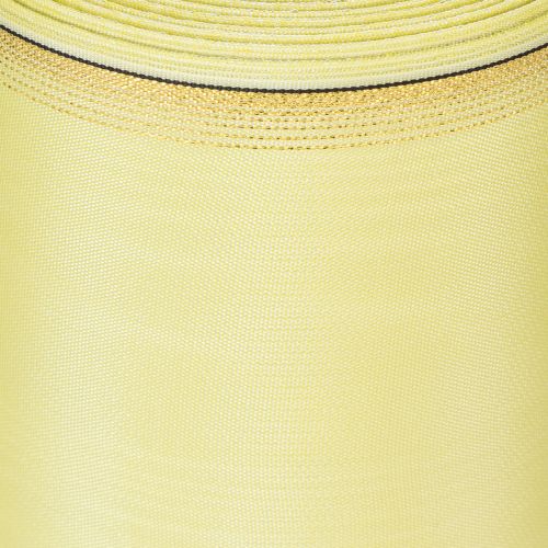Artikel Moiré-kransband, ljusgrönt med guldkant, 175 mm x 25 m, högkvalitativ dekoration för blomsterhandel