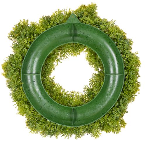 Konstgjord mosskrans, dekorativ för bord eller dörr, 28 cm | Floristik24.se