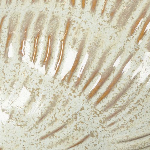 Artikel Keramisk skål med snäckskaldesign för elegant dekoration i vardagsrummet, 23 cm