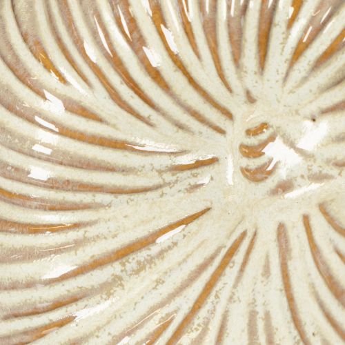 Artikel Keramisk blomkruka med snigelmotiv för speciella växtarrangemang, 21 cm