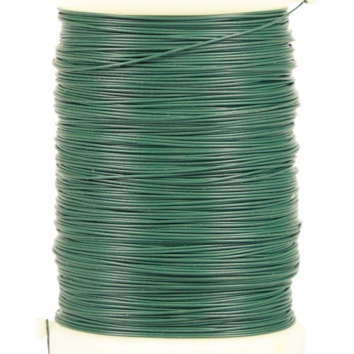 Floristtråd dekorativ tråd myrtentråd grön 0,30mm 100g 3st
