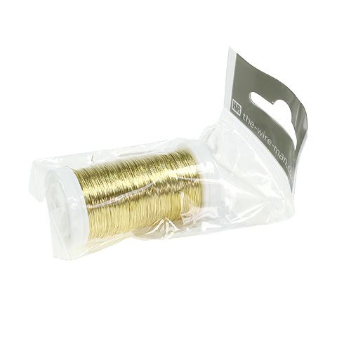 Artikel Myrtentråd guld 0,30mm 100g