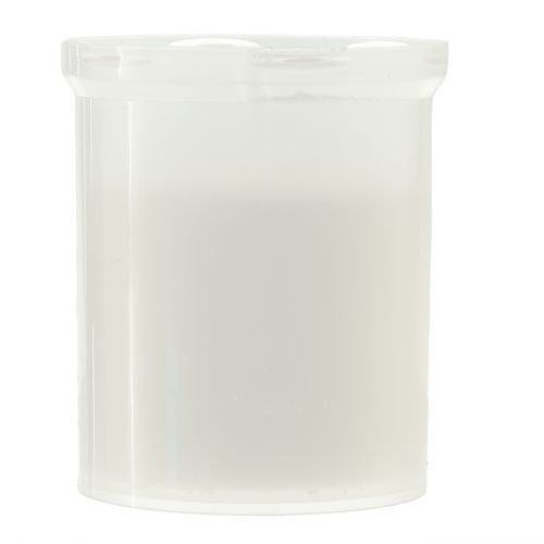 Artikel Påfyllningsljus för gravljus vit 22h H6,5cm 15st