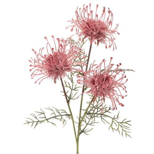 Konstgjord blomma nåldyna protea blommande gren 65cm 3st köpa | Floristik24.se