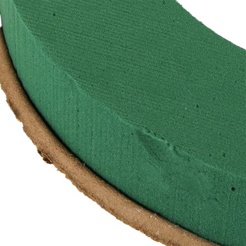 Artikel Våt blommig skumkransbotten av kartong Ø25cm 2 st