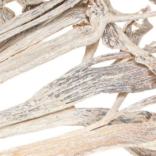 Artikel Natraj Antler Wood Mix White Washed 10 st