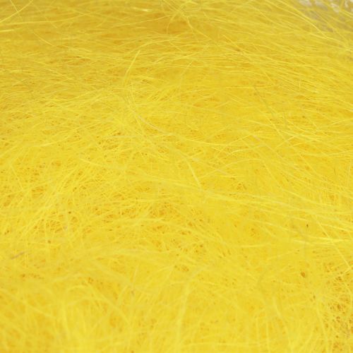 Artikel Naturfiber sisal gräs för hantverk Sisal gräs gul 300g