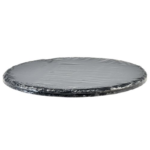 Artikel Naturskifferplåt rund stenbricka svart Ø25cm 2 st