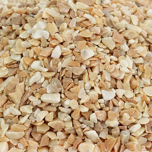 Floristik24 Naturstenar 5mm - 8mm natur/kräm 2kg