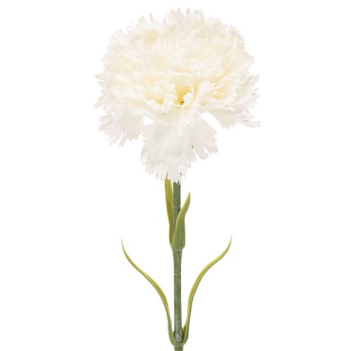 Konstgjord nejlikblomma med stjälk för buketter och kransar, 56 cm, 8 stycken köpa | Floristik24.se