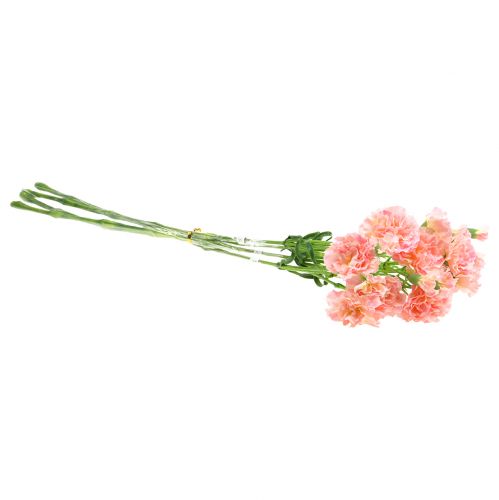Floristik24 Nejlika rosa 64cm 4st