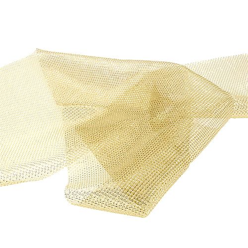 Floristik24 Nättyg guld med glitter 15cm 5m