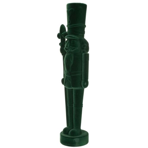 Nötknäpparfigur, stående, juldekoration, flockad, 77 cm | Floristik24.se