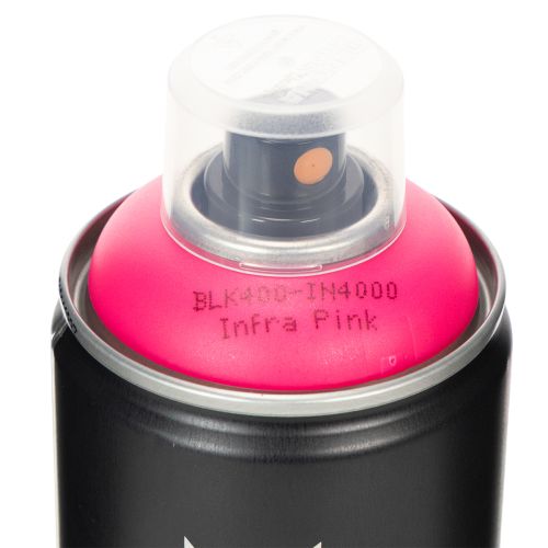 Artikel Sprayfärg, fluorescerande neonrosa, Montana Burkar 400ml