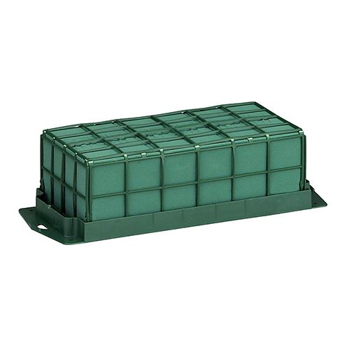 Floristik24 Blommig skumtegel bordsdekoration 29cm x 12cm x 8,5cm 4 st