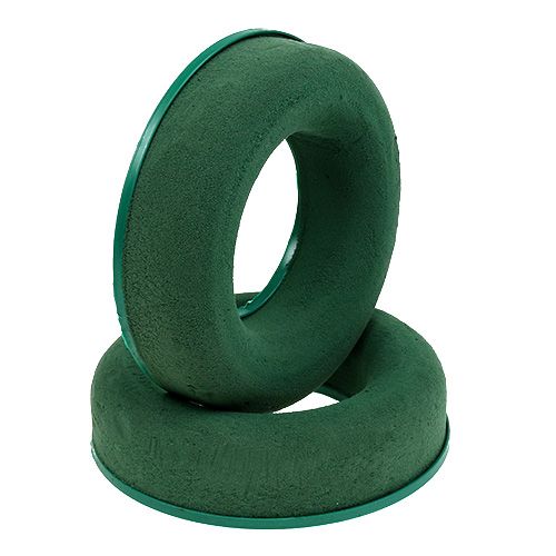 Artikel Blommig skumringkrans grön H2,5cm Ø17cm 6 st